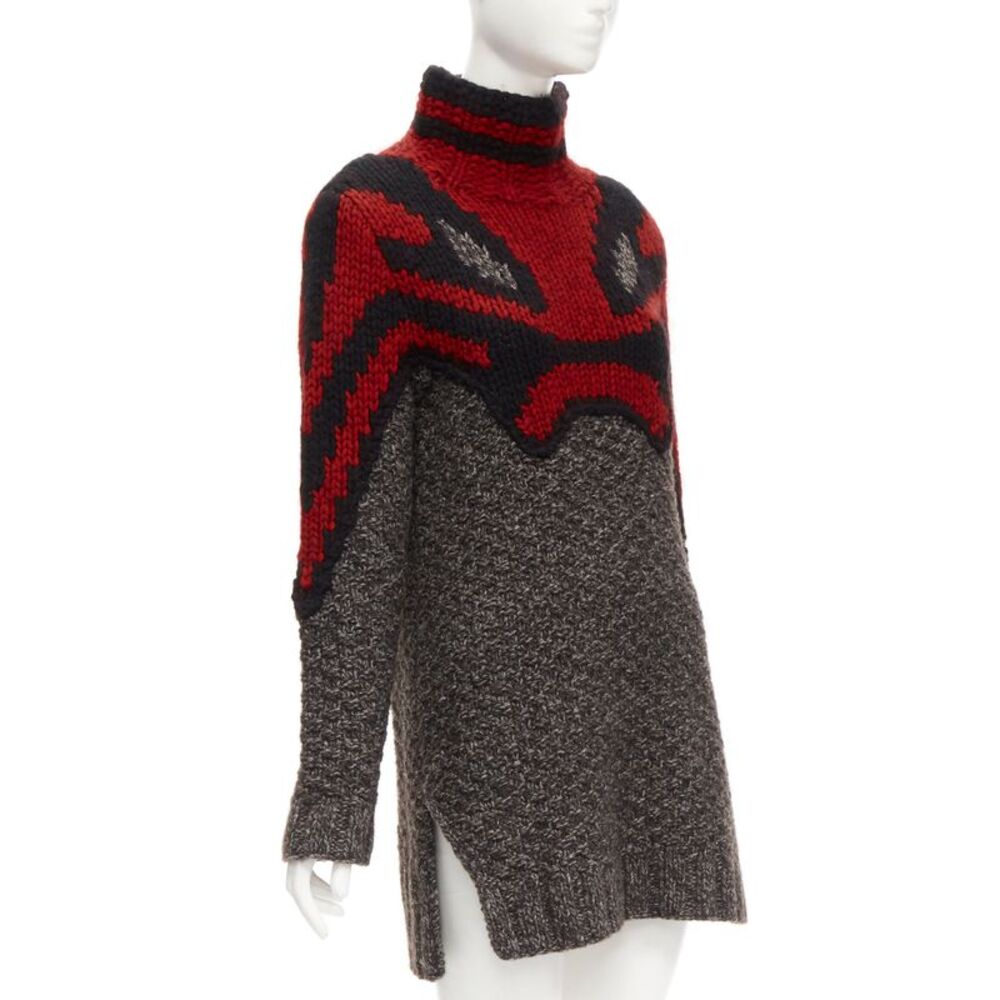 Celine Abstract Sweater Dress